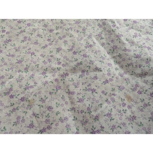 Vintage Dutchmaid Floral Button-Front Short Sleeve Nightgown Scalloped Pockets 2 - Picture 10 of 12